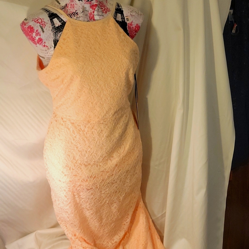 Lulus Strappy Lace Dress Size XL